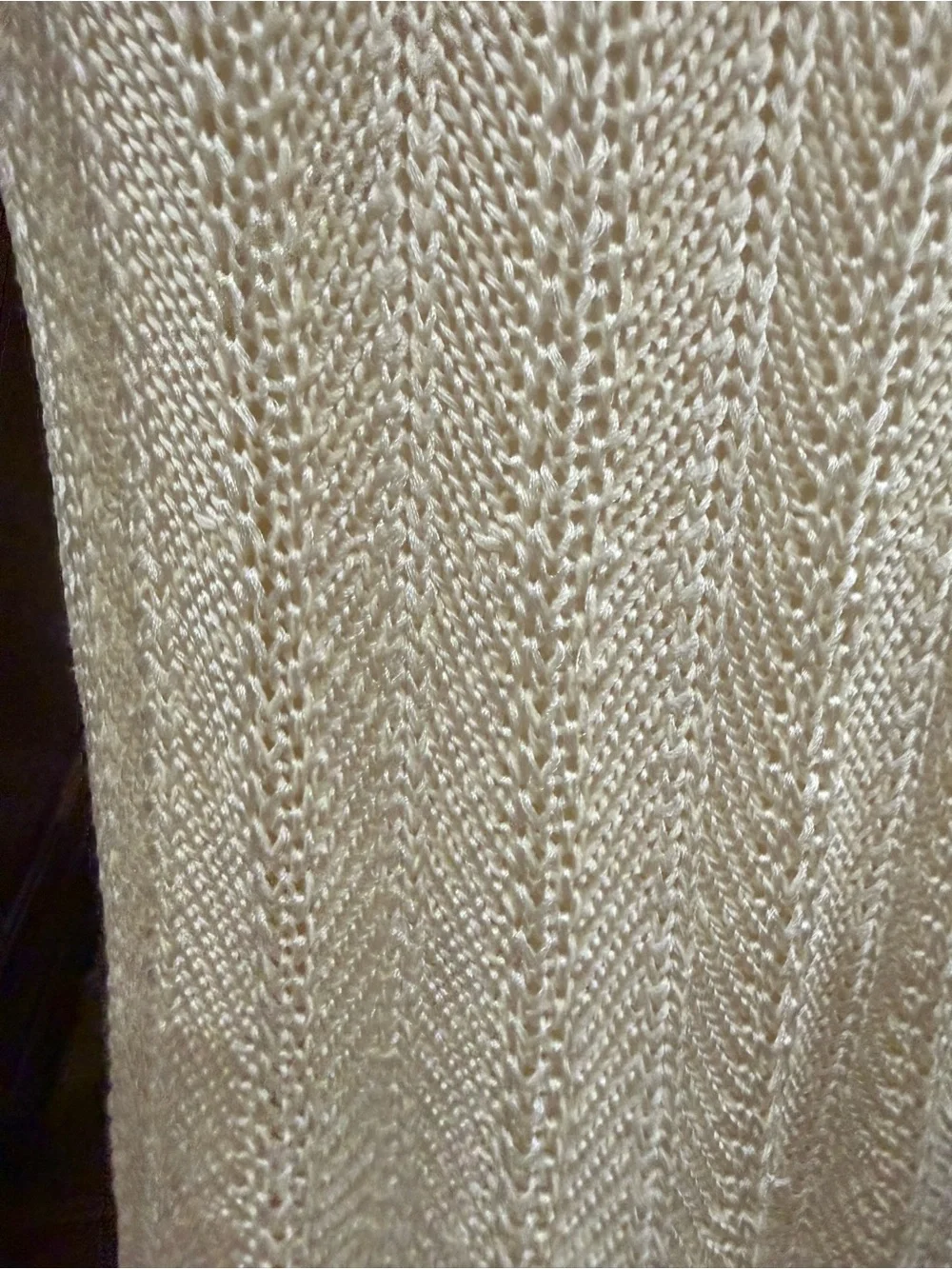 Zimmermann Wonderland Tie Shoulder Knit Maxi Dress Cream AU 0 / US 4 NWT - Picture 3 of 7